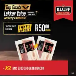 Bluff Meat Supply Bms shoulder bacon offer