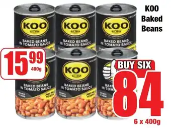 Boxer Superstores Koo Baked Beans offer