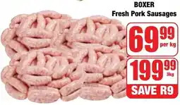 Boxer Superstores Boxer Fresh Pork Sausages offer