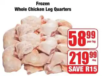 Boxer Superstores Frozen Whole Chicken Leg Quarters offer
