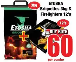 Boxer Superstores Etosha Briquettes & Firelighters offer
