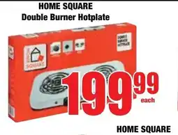 Boxer Superstores Home Square Double Burner Hotplate offer