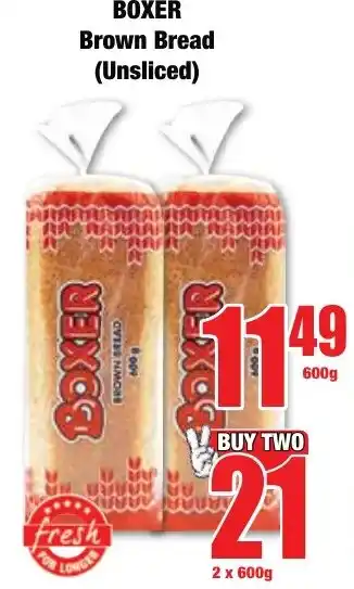 Boxer Superstores Boxer Brown Bread Unsliced offer