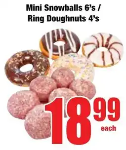 Boxer Superstores Mini Snowballs/ Ring Doughnuts offer