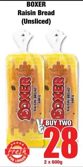Boxer Superstores Boxer Raisin Bread Unsliced offer