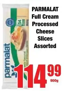 Boxer Superstores Parmalat Full Cream Processed Cheese Slices Assorted offer