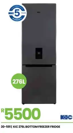 Fair Price KIC bottom freezer fridge offer