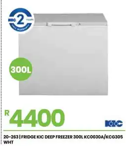 Fair Price KIC fridge deep freezer offer
