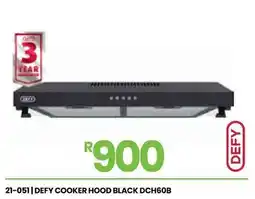 Fair Price Defy cooker hood black offer