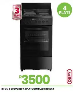 Fair Price Defy stove 4 plate compact offer