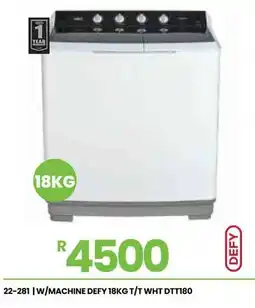 Fair Price Defy washing machine offer