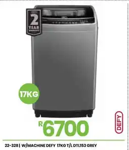 Fair Price Defy washing machine top loader grey offer