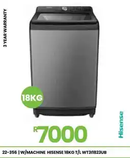 Fair Price Hisense washing machine offer