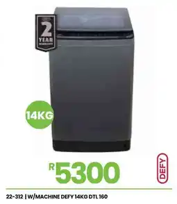 Fair Price Defy washing machine offer
