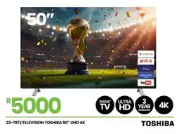 Fair Price Toshiba 50" UHD 4K Smart TV offer