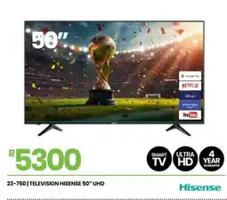 Fair Price Hisense 50" UHD Smart TV offer