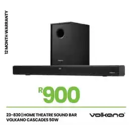 Fair Price Volkano home theatre sound bar cascades 50w offer