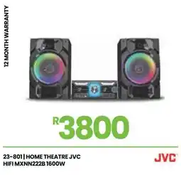 Fair Price JVC home theatre 1600W offer
