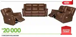 Fair Price Lounge suite stella recliner offer
