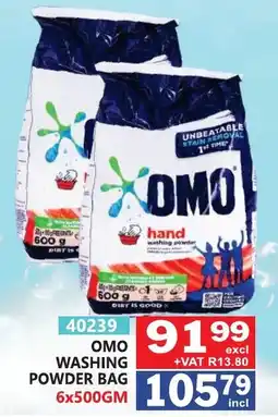 Arrow Cash And Carry Omo washing powder bag offer