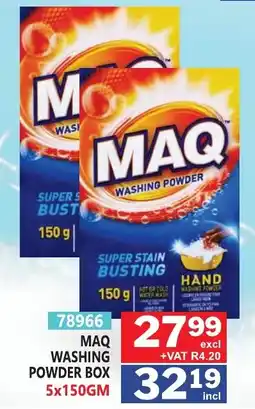 Arrow Cash And Carry Maq washing powder box offer