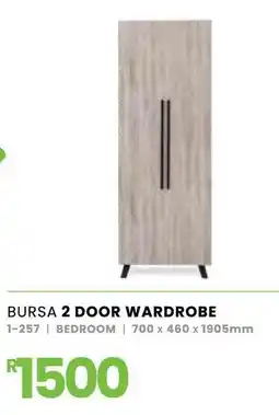 Fair Price Bursa 2 door wardrobe offer