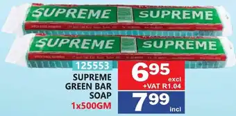Arrow Cash And Carry Supreme green bar soap offer