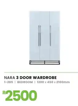 Fair Price Nara 3 door wardrobe offer