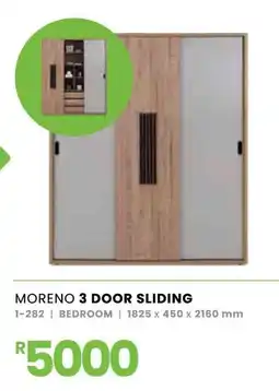 Fair Price Moreno 3 door sliding offer