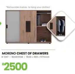 Fair Price Moreno chest of drawer offer