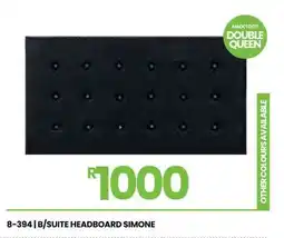 Fair Price Bedroom suite headboard simone offer