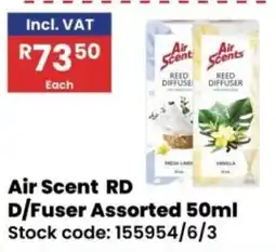Africa Cash and Carry Air Scent Reed Diffuser Assorted offer