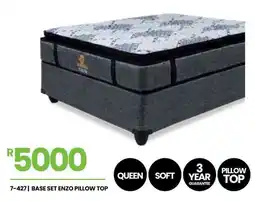 Fair Price Base set enzo pillow top offer