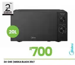 Fair Price Midea black microwave offer