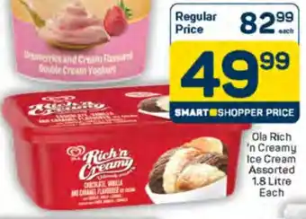 Pick n Pay Ola Rich'n Creamy Ice Cream Assorted offer