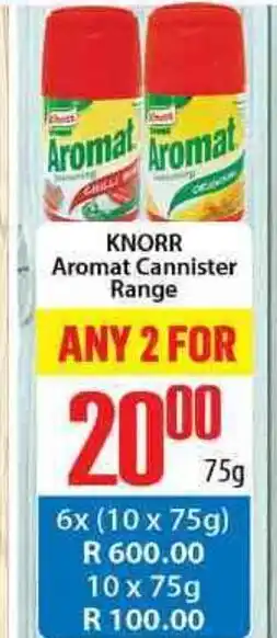 Knorr Aromat Cannister Range 75g
