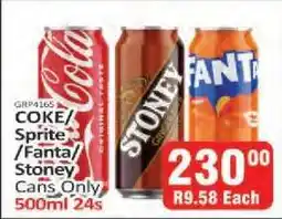 KitKat Cash and Carry COKE/Sprite/Fanta/Stoney Cans Only offer