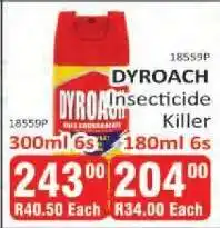 KitKat Cash and Carry DYROACH Insecticide Killer 300ml 6s offer