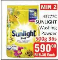 KitKat Cash and Carry SUNLIGHT WASHING POWDER offer