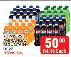 KitKat Cash and Carry 7UP/Pepsi/Miranda/Mountain Dew offer