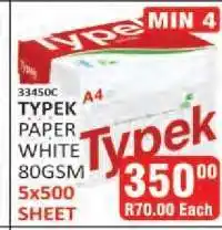 KitKat Cash and Carry Typek Paper White 80GSM offer