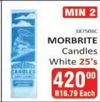 KitKat Cash and Carry MORBRITE Candles White 25's offer