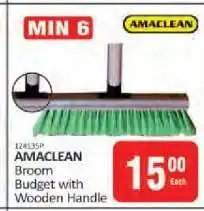 KitKat Cash and Carry AMACLEAN Broom Budget with Wooden Handle offer