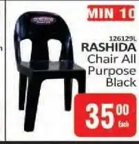 KitKat Cash and Carry RASHIDA CHAIR All Purpose Black offer