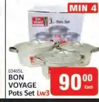 KitKat Cash and Carry BON VOYAGE Pots Set Lw3 offer