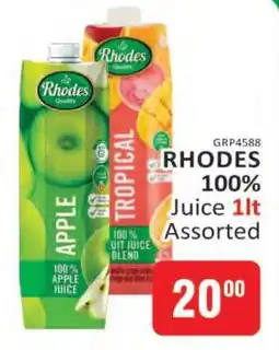 KitKat Cash and Carry RHODES 100% Juice 1lt Assorted offer