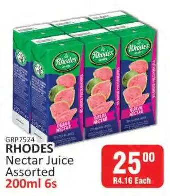 KitKat Cash and Carry RHODES Nectar Juice Assorted 200ml 6s offer