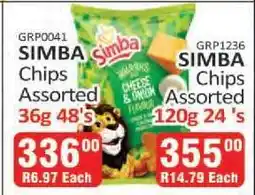 KitKat Cash and Carry SIMBA Chips Assorted 36g 48's offer
