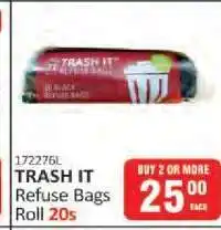 KitKat Cash and Carry TRASH IT Refuse Bags offer