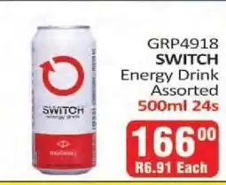 KitKat Cash and Carry SWITCH Energy Drink Assorted offer